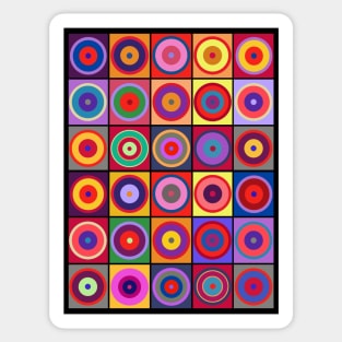 Kandinsky No. 102 Sticker